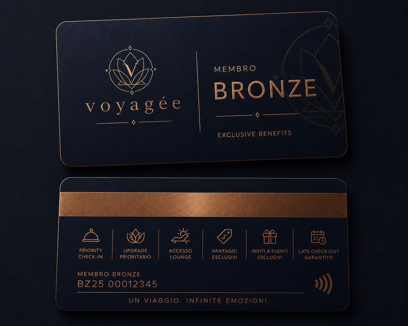Membership card Voyagée Bronze