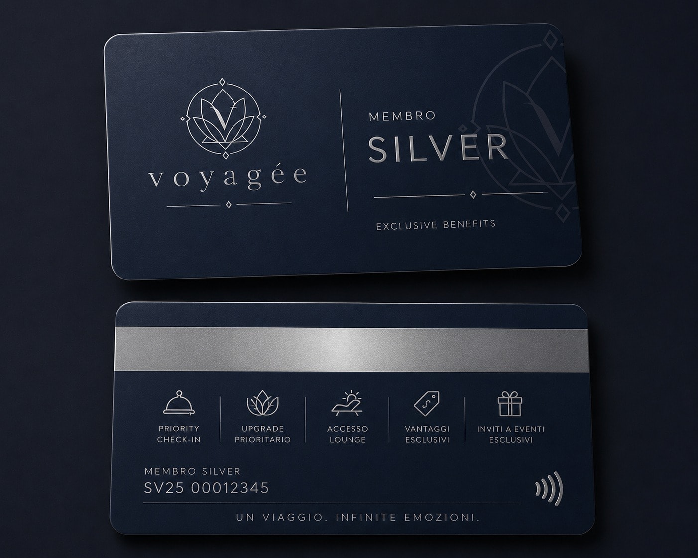 Membership card Voyagée Silver